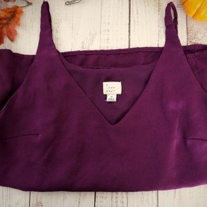 A New Day - Purple Cami - Size Small